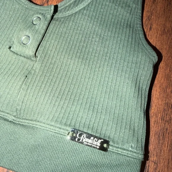 Bombshell Sportswear Olive Sports Bra - Picture 2 of 4